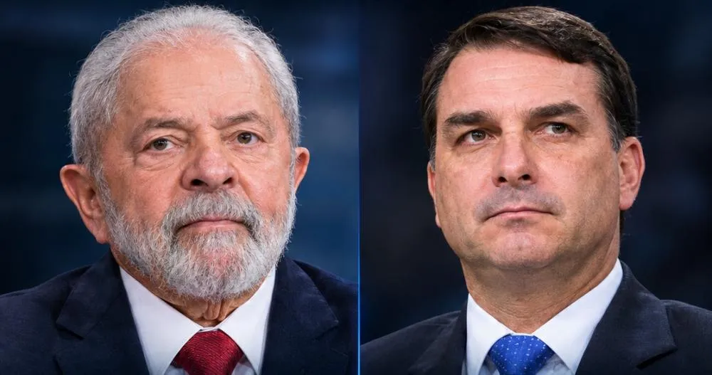 Quaest: Lula e Flávio estão empatados com 42% das intenções de voto no 2º Turno